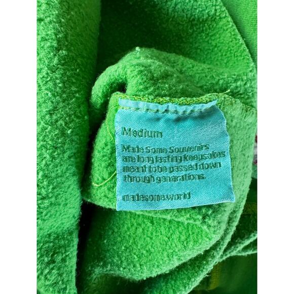 NWT Made Some Souvenirs Tourist Sweatshirt Green Size Medium USA Made - Picture 5 of 6
